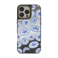 Taverna - iPhone 16 Pro Case, Elite Mirror Dark (MagSafe) / Gold