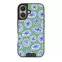 Taverna - iPhone 16 Plus Case, Elite Dark (MagSafe) / Gold