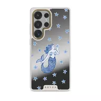 Salty Kiss - Samsung Galaxy S25 Ultra Case, Elite Mirror Light (Magnetic) / Gold