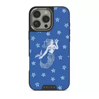 Salty Kiss - iPhone 16 Pro Case, Elite Dark (MagSafe) / Silver