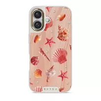 Seashells - iPhone 16 Plus Case, Elite Light (MagSafe) / Gold