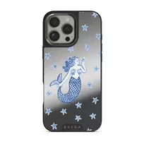 Salty Kiss - iPhone 16 Pro Max Case, Elite Mirror Dark (MagSafe) / Gunmetal