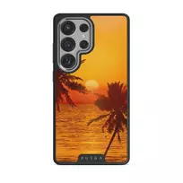 Golden Sky - Samsung Galaxy S25 Ultra Case, Elite Dark (Magnetic) / Silver