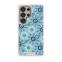 Blue Gaze - Samsung Galaxy S25 Ultra Case, Elite Light (Magnetic) / Gold
