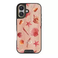 Seashells - iPhone 16 Plus Case, Elite Dark (MagSafe) / Gold