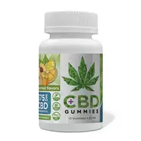Euphoria CBD guminukai vaisių mišinio – 375 mg CBD, 15 vnt. x 25 mg, 45 g
