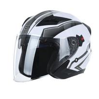 Moto šalmas Hecht 51627 baltas M