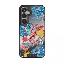 Aegean Affair - Samsung Galaxy S25 Plus Case, Elite Mirror Dark (Magnetic) / Gunmetal