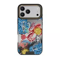 Aegean Affair - iPhone 17 Pro Max Case, Elite Mirror Dark (MagSafe) / Gold