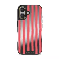 Pomegranate - iPhone 16 Case, Elite Mirror Dark (MagSafe) / Gold
