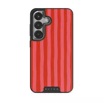 Pomegranate - Samsung Galaxy S25 Plus Case, Elite Dark (Magnetic) / Silver