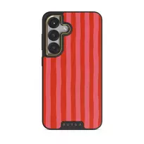 Pomegranate - Samsung Galaxy S25 Plus Case, Elite Dark (Magnetic) / Gold
