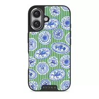 Taverna - iPhone 16 Plus Case, Elite Dark (MagSafe) / Silver