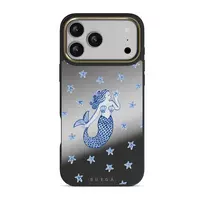 Salty Kiss - iPhone 17 Pro Max Case, Elite Mirror Dark (MagSafe) / Gold
