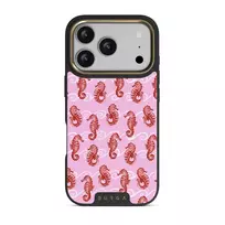 Coral Reef - iPhone 17 Pro Case, Elite Dark (MagSafe) / Gold