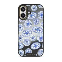Taverna - iPhone 17 Case, Elite Mirror Dark (MagSafe) / Gold