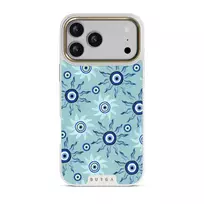 Blue Gaze - iPhone 17 Pro Max Case, Elite Light (MagSafe) / Gold