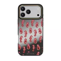 Coral Reef - iPhone 17 Pro Max Case, Elite Mirror Dark (MagSafe) / Gold