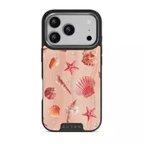 Seashells - iPhone 17 Pro Case, Elite Dark (MagSafe) / Gunmetal