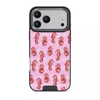 Coral Reef - iPhone 17 Pro Max Case, Elite Dark (MagSafe) / Silver