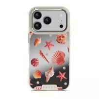 Seashells - iPhone 17 Pro Case, Elite Mirror Light (MagSafe) / Silver