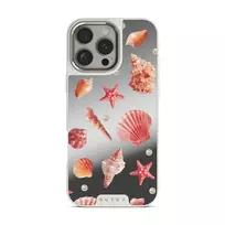 Seashells - iPhone 16 Pro Max Case, Elite Mirror Light (MagSafe) / Silver