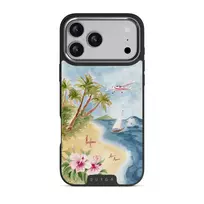 Escape - iPhone 17 Pro Max Case, Elite Dark (MagSafe) / Silver