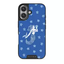 Salty Kiss - iPhone 16 Plus Case, Elite Dark (MagSafe) / Silver