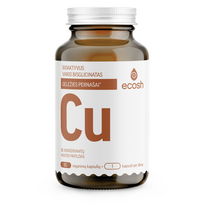 ECOSH BIOAKTYVUS VARIS BISGLICINATAS, 2 mg., 90 kapsulių