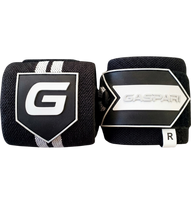 Gaspari Wrist Wraps, Black/White