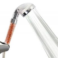 Chromo spalvos dušo galvutė su vandens filtru