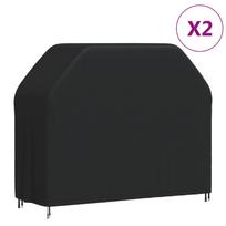 vidaXL Kepsninių uždangalai, 2vnt., 147x61x112cm, 420D oksfordas