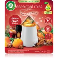 Air Wick Essential Mist Winter Punch & Spices kvapų difuzorius su užpildu + baterija 20 ml