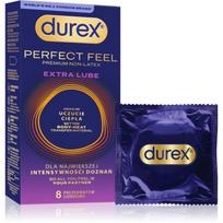 Durex Perfect Feel Extra Lubricated prezervatyvai 8 vnt.