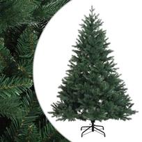 vidaXL Dirbtinė Sulankstoma Kalėdų Eglutė 150 cm PVC ir metalas Žalia