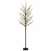 vidaXL LED rutuliukų Kalėdų eglutė Juoda 180 cm Plienas 220 LED