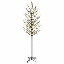 vidaXL LED rutuliukų Kalėdų eglutė Juoda 240 cm Plienas 280 LED