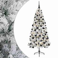 vidaXL Dirbtinė kalėdinė eglutė su rutuliuku 240 cm 300 LED
