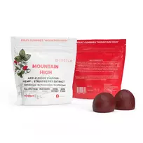 Endoca Mountain High CBD guminukai, braškių – 300 mg CBD, 2 vnt., 4 g