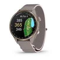Garmin Approach S72 – 43 mm šviesios aukso spalvos