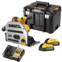 DCS525H2T DeWALT 18V įleidžiamas diskinis pjūklas 165 mm (2x5.0 Ah)