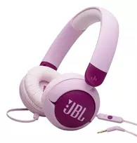 Ausinės JBL Junior 320 laidinės, ant ausų, galvos lankeliu, 20–20000 Hz, 116,8 g, violetinės