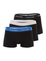 Calvin Klein Underwear Boxer trumpikės mėlyna / rusvai pilka / juoda / balkšva