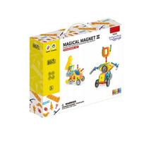 Magnetinis konstruktorius Woopie 3D Vehicles, 80 vnt., įvairių spalvų
