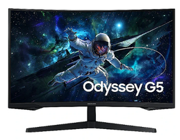 SAMSUNG Odyssey G5 32" Monitor, 2560 x 1440, 165Hz