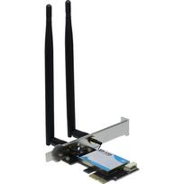 Inter Tech Inter-Technology Wi-Fi 5 PCIe Adapter EP-132 Antenna, Bluetooth 4.2