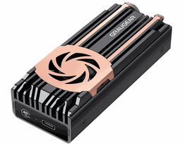 GRAUGEAR external M.2 NVMe SSD PCIe 4.0 40Gbps