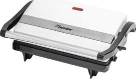 Bestron sumuštinių ir panini grilis 700 W su nelimpančiomis 22,5 × 14 cm plokštėmis APM123W