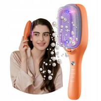 TOUCHBeauty Vita plaukų šepetys su lazerio ir LED šviesos terapija, skirtas galvos odos masažui