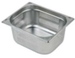 Multi Maisto šildymo indas 1/2 GN 12,5 l 32,5x26,5x20 cm perforuotas nerūdijantis plienas, 6 vnt./pak.